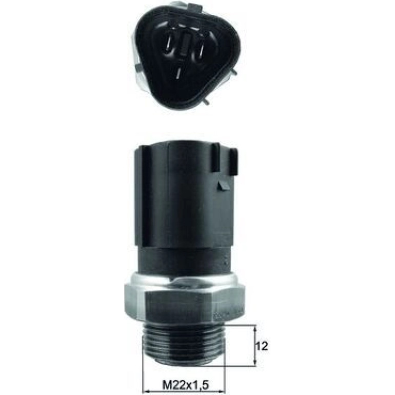 Temperaturschalter, Kühlerlüfter TSW 62