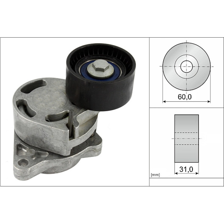 Spannarm, Keilrippenriemen 534 0317 10 Spannarm, Keilrippenriemen 534 0317 10