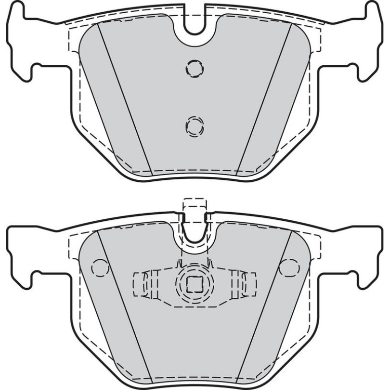 Bremsbelagsatz, Scheibenbremse 302075
