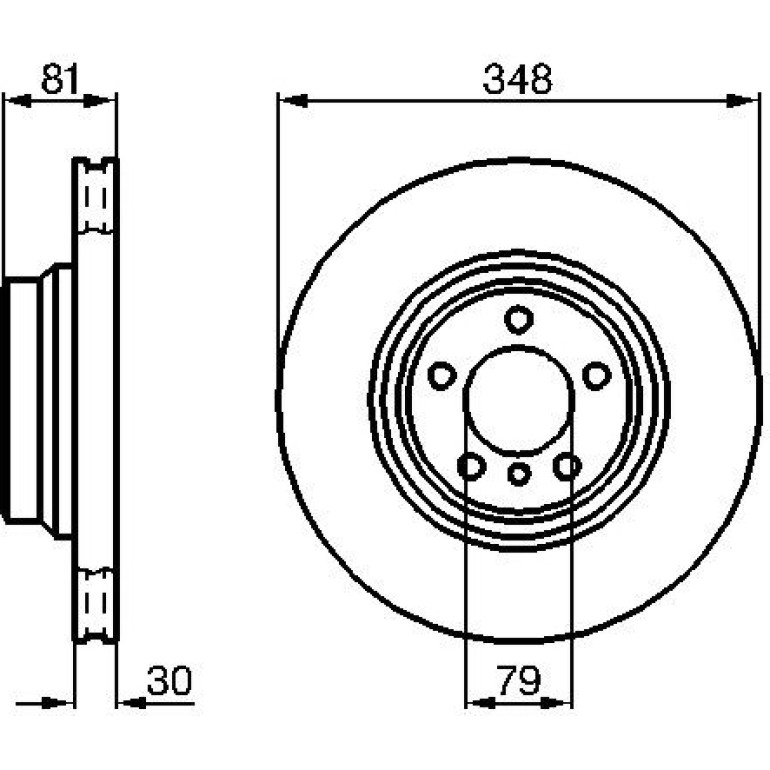 Bremsscheibe 0 986 479 003 Bremsscheibe 0 986 479 003