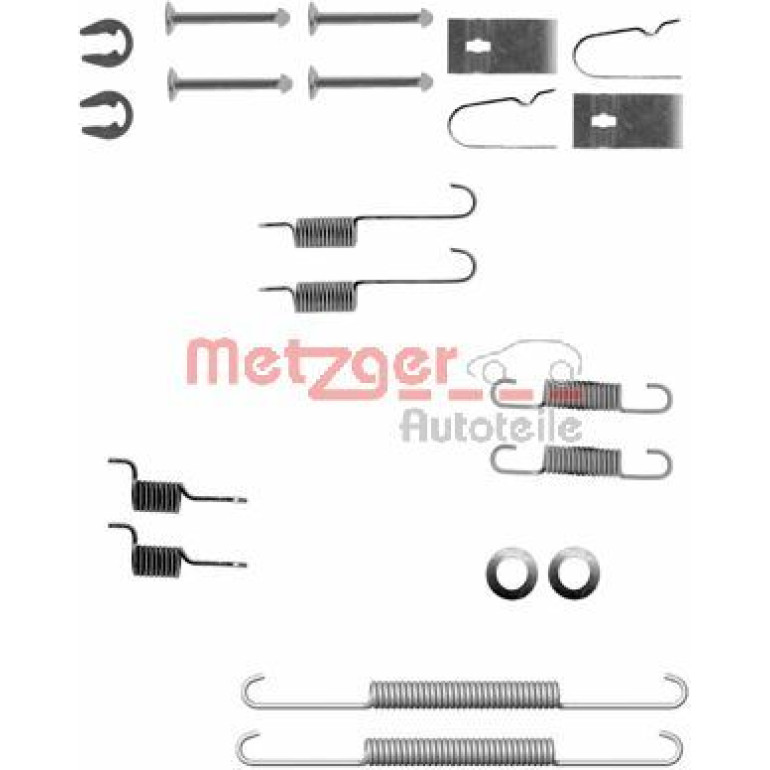 Zubehörsatz, Bremsbacken 105-0847 Zubehörsatz, Bremsbacken 105-0847