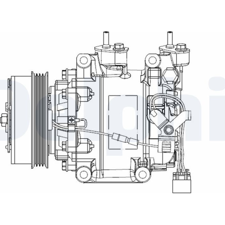Kompressor, Klimaanlage CS20515 Kompressor, Klimaanlage CS20515