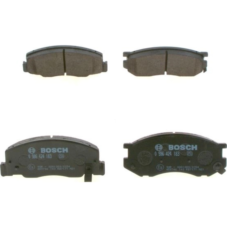 Bremsbelagsatz, Scheibenbremse 0 986 424 183 Bremsbelagsatz, Scheibenbremse 0 986 424 183