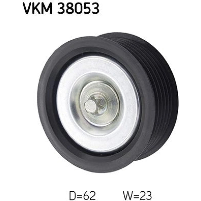 Umlenk-/Führungsrolle, Keilrippenriemen VKM 38053