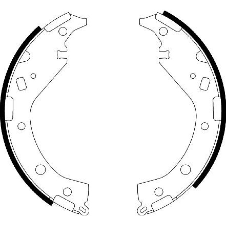 Bremsbackensatz 8DB 355 002-811