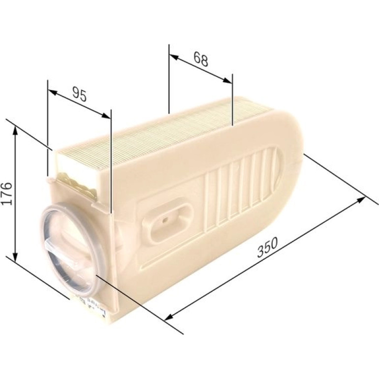 BOSCH F 026 400 432 Luftfilter BOSCH F 026 400 432 Luftfilter
