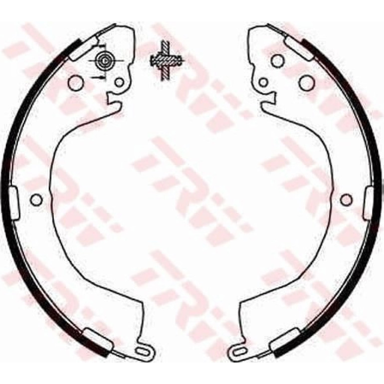 Bremsbackensatz GS8667 Bremsbackensatz GS8667