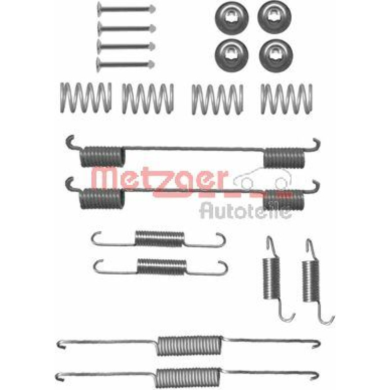 Zubehörsatz, Bremsbacken 105-0861 Zubehörsatz, Bremsbacken 105-0861