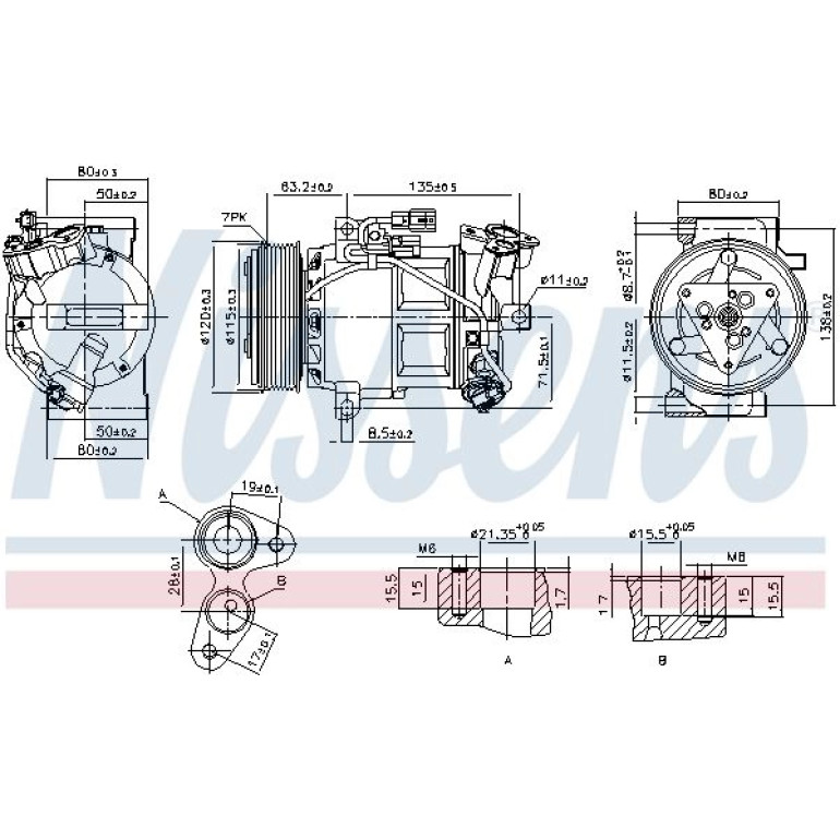 Kompressor, Klimaanlage 890653 Kompressor, Klimaanlage 890653