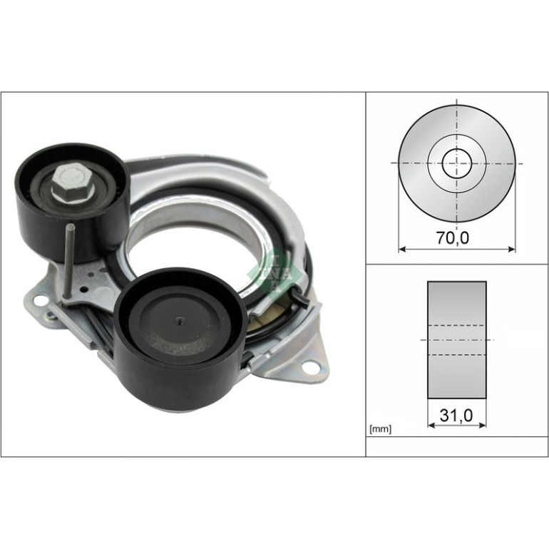 Riemenspanner, Keilrippenriemen 534 1010 10 Riemenspanner, Keilrippenriemen 534 1010 10