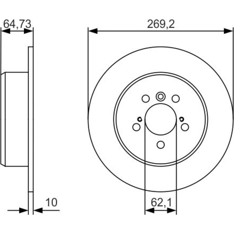 Bremsscheibe 0 986 479 R00