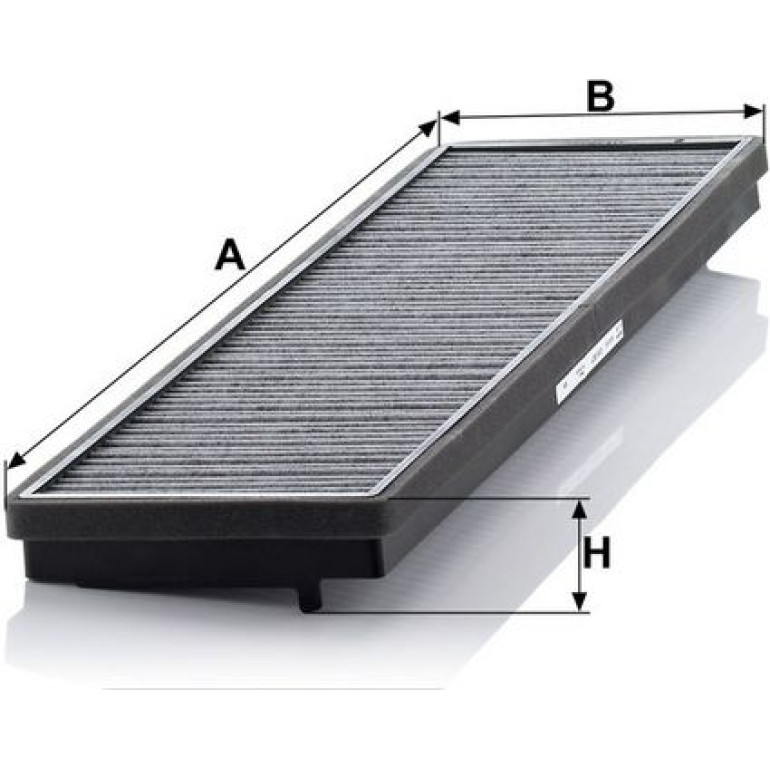 MANN-FILTER CUK 5877 Innenraumfilter, Aktivkohlefilter MANN-FILTER CUK 5877 Innenraumfilter, Aktivkohlefilter