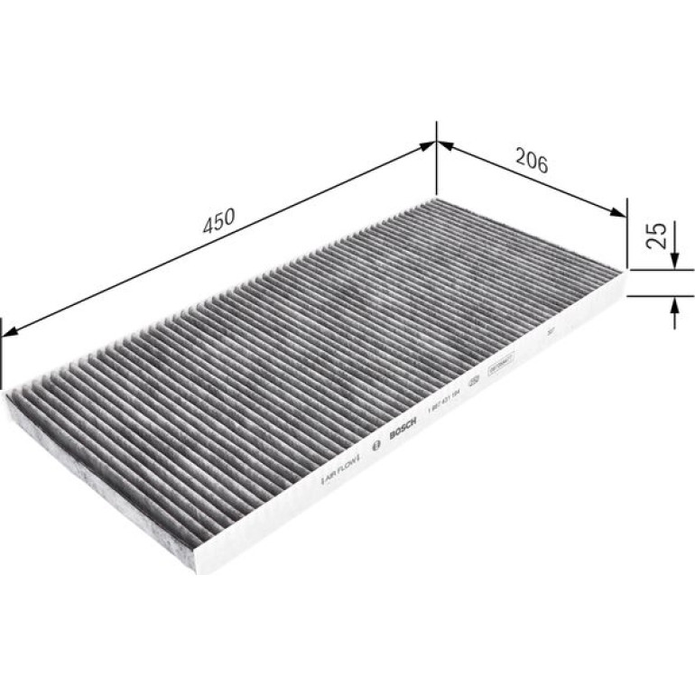 BOSCH 1 987 431 194 Innenraumfilter BOSCH 1 987 431 194 Innenraumfilter