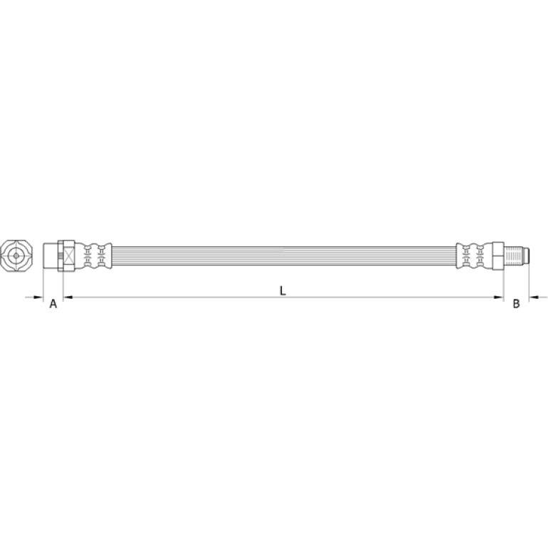 Bremsschlauch 4110996 Bremsschlauch 4110996