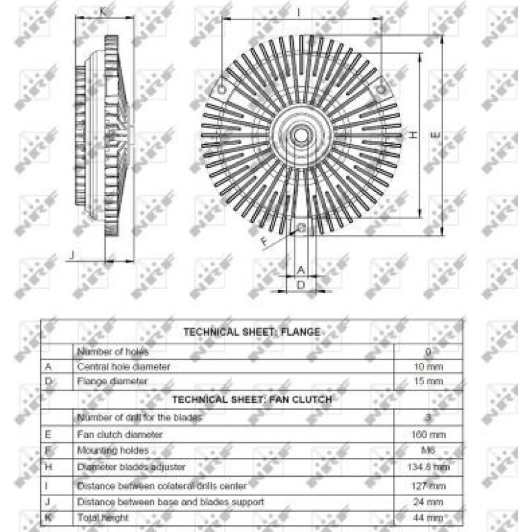 Kupplung, Kühlerlüfter 49529 Kupplung, Kühlerlüfter 49529