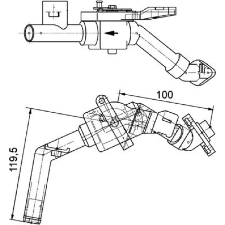Kühlmittelregelventil CV 8 000P