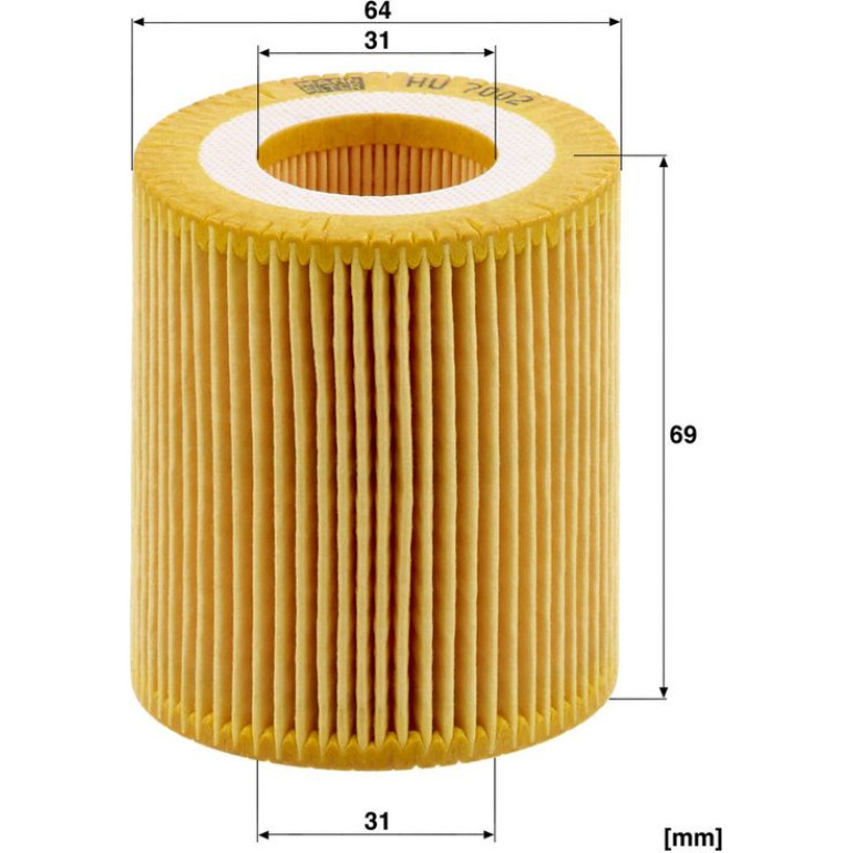 Ölfilter HU 7002 Z Ölfilter HU 7002 Z