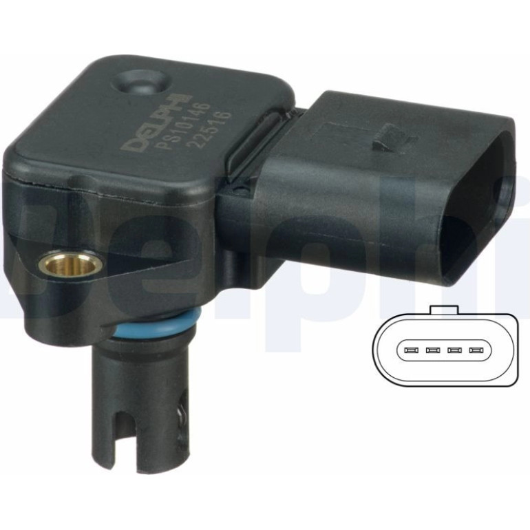 Sensor, Saugrohrdruck PS10146