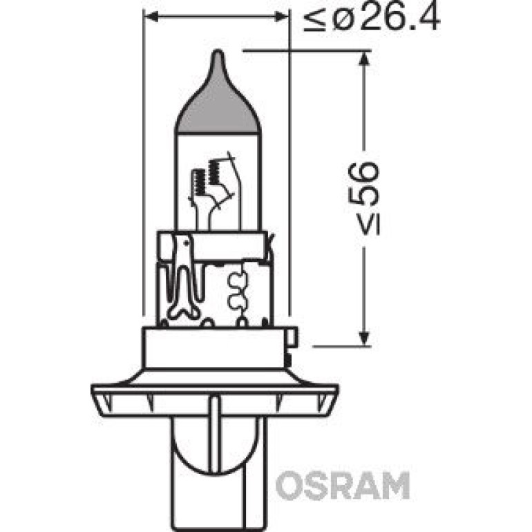 Glühlampe, Fernscheinwerfer 9008 Glühlampe, Fernscheinwerfer 9008