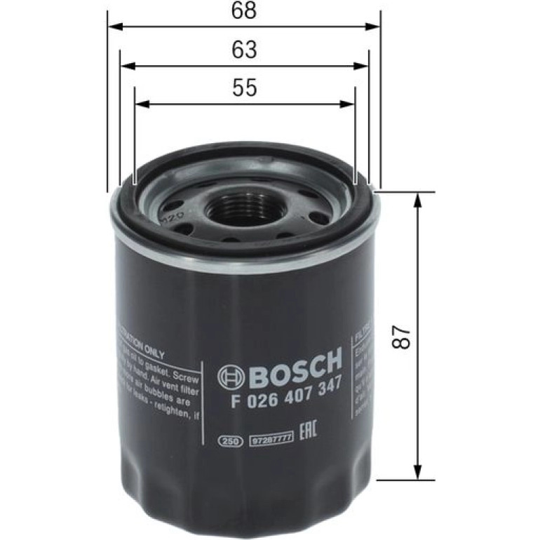 Ölfilter F 026 407 347