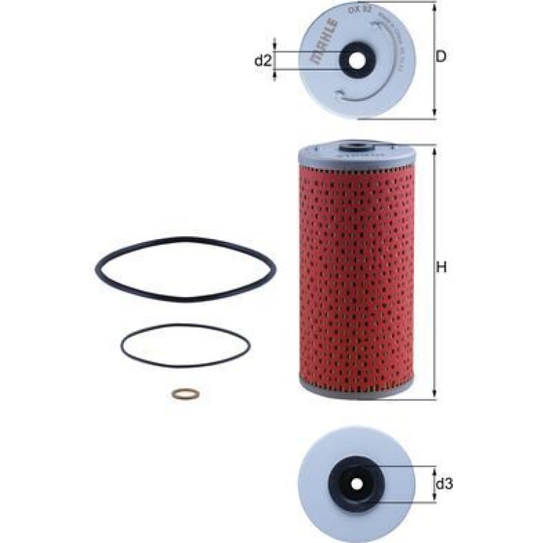 Ölfilter OX 92D Ölfilter OX 92D