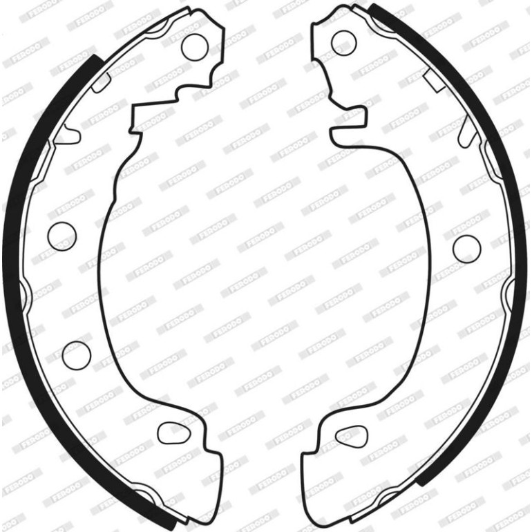 Bremsbackensatz FSB544 Bremsbackensatz FSB544