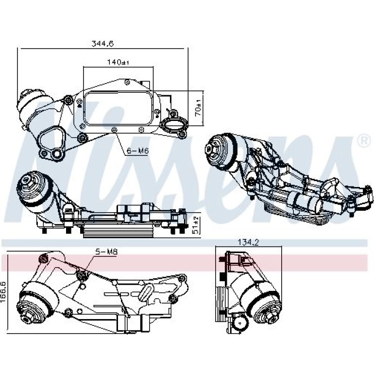 Ölkühler, Motoröl 90930