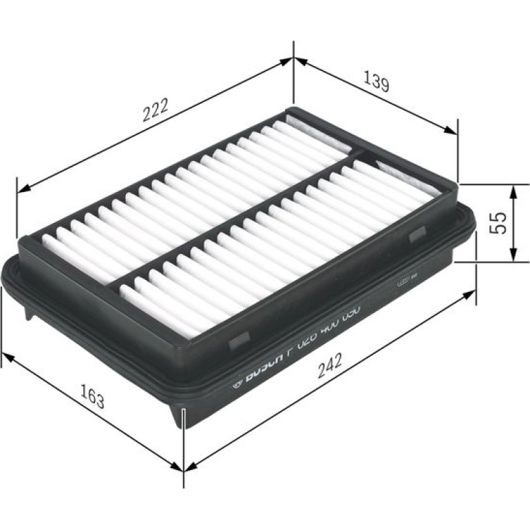 BOSCH F 026 400 090 Luftfilter BOSCH F 026 400 090 Luftfilter