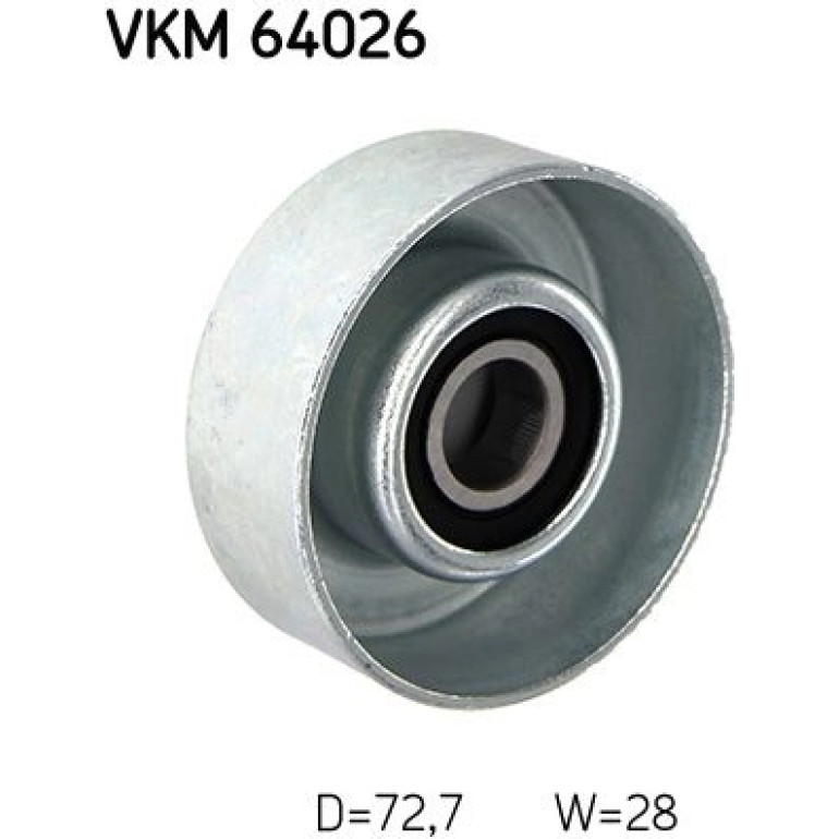 Umlenk-/Führungsrolle, Keilrippenriemen VKM 64026