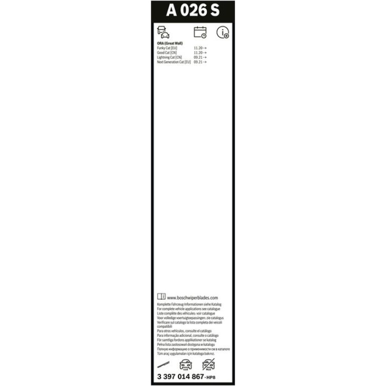 Wischblatt 3 397 014 867 Wischblatt 3 397 014 867