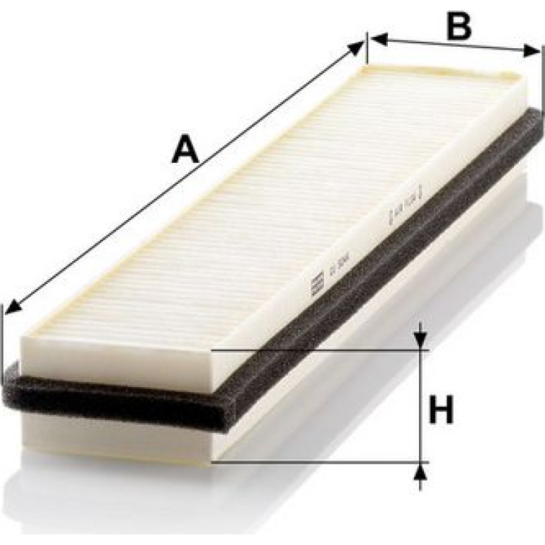 MANN-FILTER CU 5044 Innenraumfilter, Partikelfilter MANN-FILTER CU 5044 Innenraumfilter, Partikelfilter