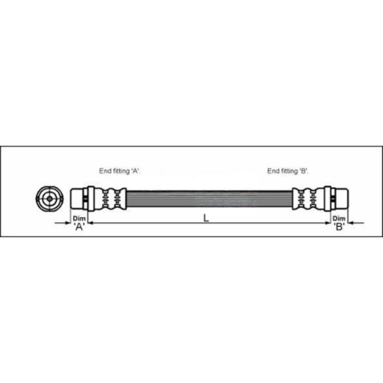Bremsschlauch 4110343