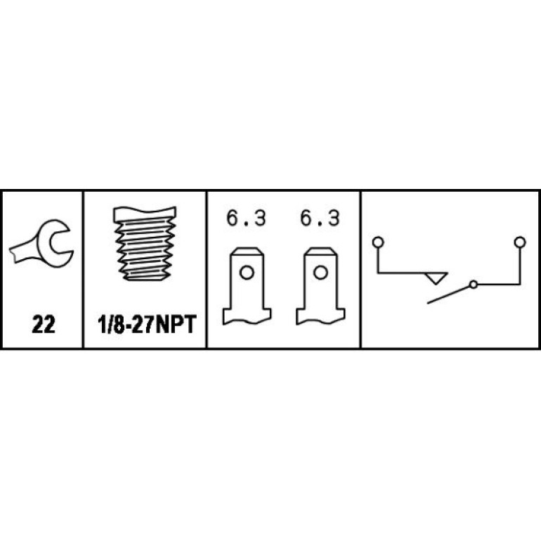 Bremslichtschalter 6DF 007 669-001