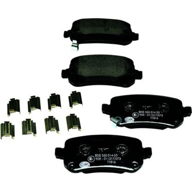 Bremsbelagsatz, Scheibenbremse 8DB 355 014-331 Bremsbelagsatz, Scheibenbremse 8DB 355 014-331