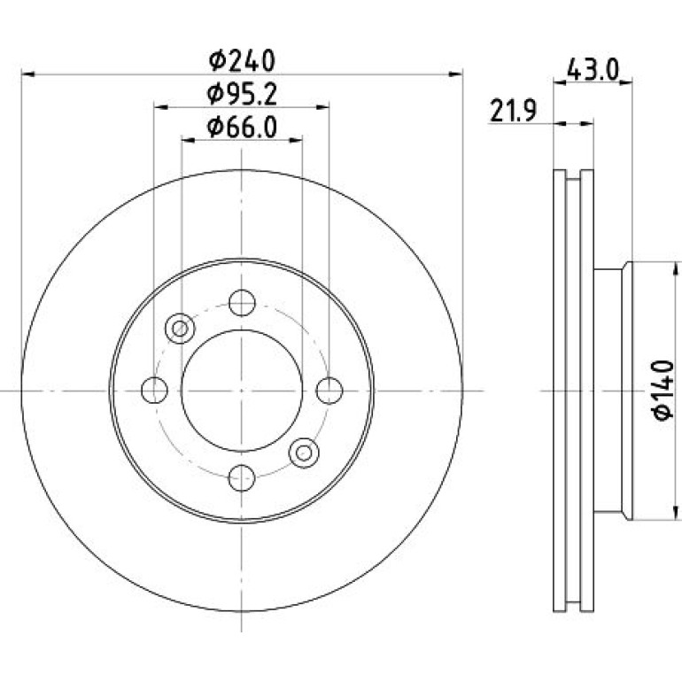 Bremsscheibe 8DD 355 101-901 Bremsscheibe 8DD 355 101-901