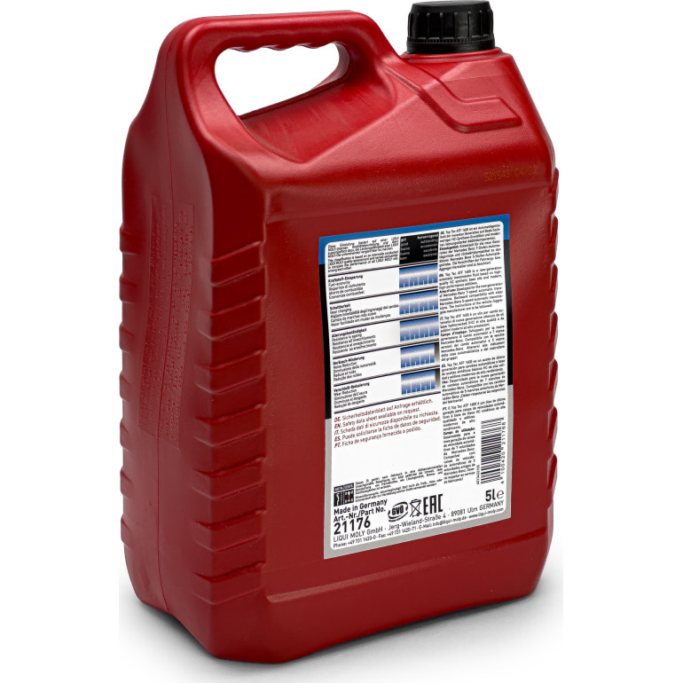 LIQUI MOLY 21176 Top Tec ATF 1600 Automatikgetriebeöl, ATF MB14, 5l, Rot LIQUI MOLY 21176 Top Tec ATF 1600 Automatikgetriebeöl, ATF MB14, 5l, Rot