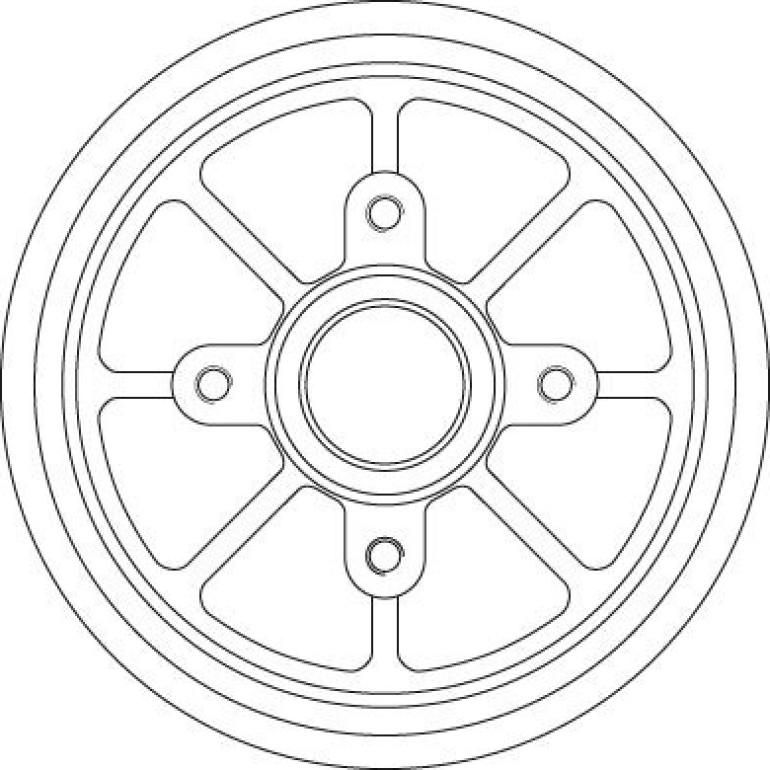 Bremstrommel DB4310MR