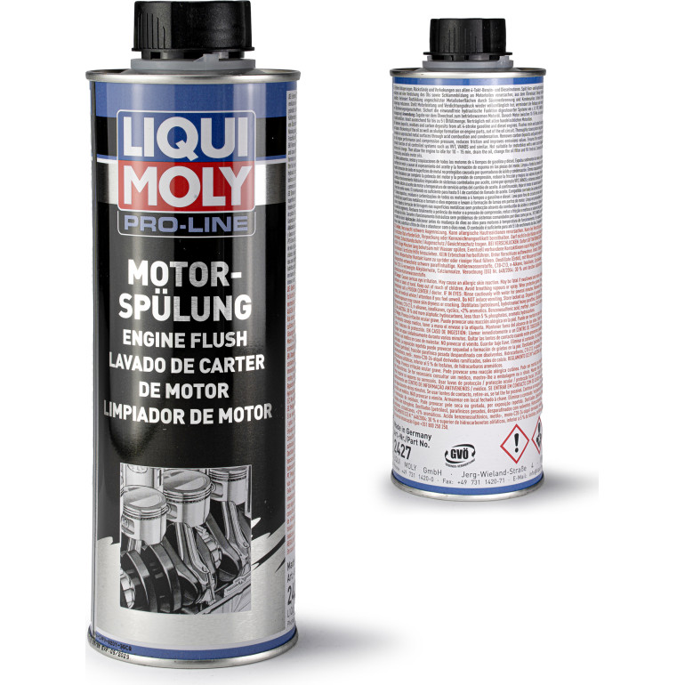LIQUI MOLY 2427 Motoröladditiv Pro-Line Motorspülung, 500ml LIQUI MOLY 2427 Motoröladditiv Pro-Line Motorspülung, 500ml