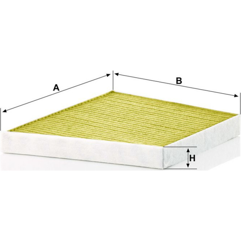 MANN-FILTER FP 3172/1 Innenraumfilter FreciousPlus Aktivkohlefilter mit Polyphenol, antibakteriell, Feinstaubfilter (PM 2.5)