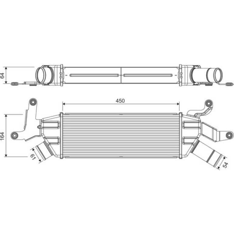 Ladeluftkühler 818370