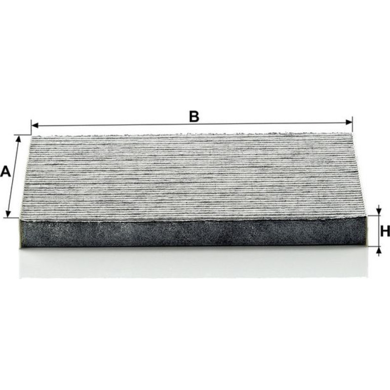 MANN-FILTER CUK 2035 Innenraumfilter, Aktivkohlefilter