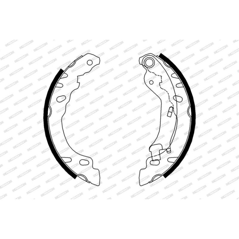 Bremsbackensatz FSB688 Bremsbackensatz FSB688