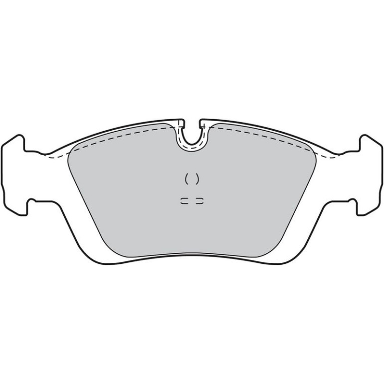 Bremsbelagsatz, Scheibenbremse 598018 Bremsbelagsatz, Scheibenbremse 598018