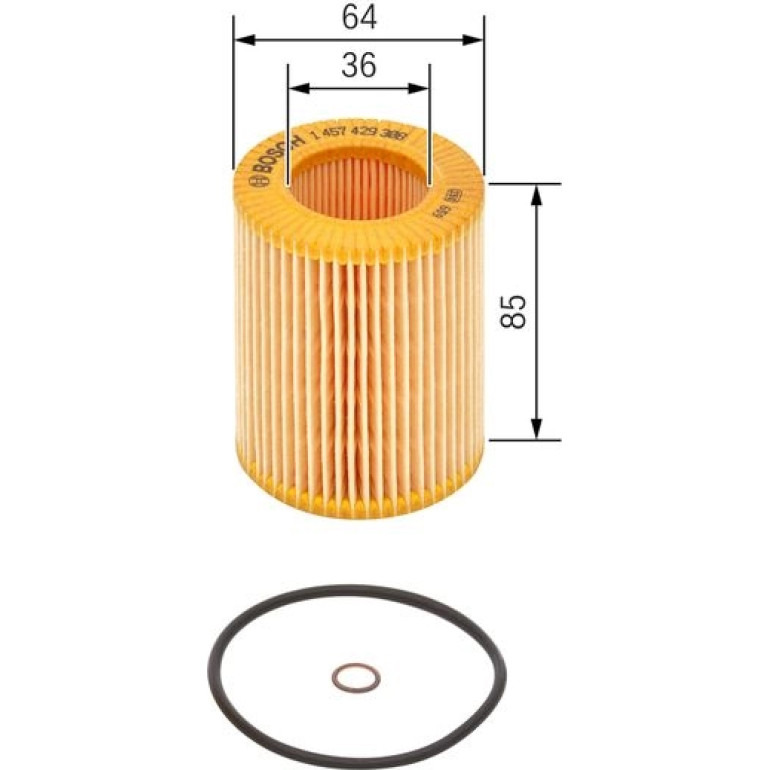 BOSCH 1 457 429 308 Ölfilter BOSCH 1 457 429 308 Ölfilter