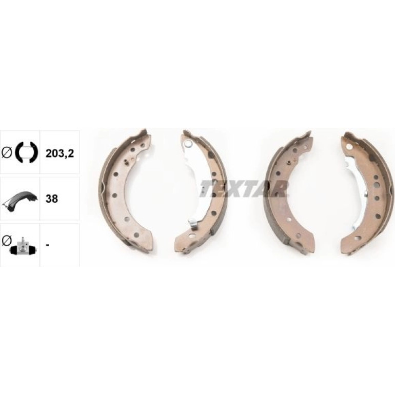 Bremsbackensatz 91061800 Bremsbackensatz 91061800