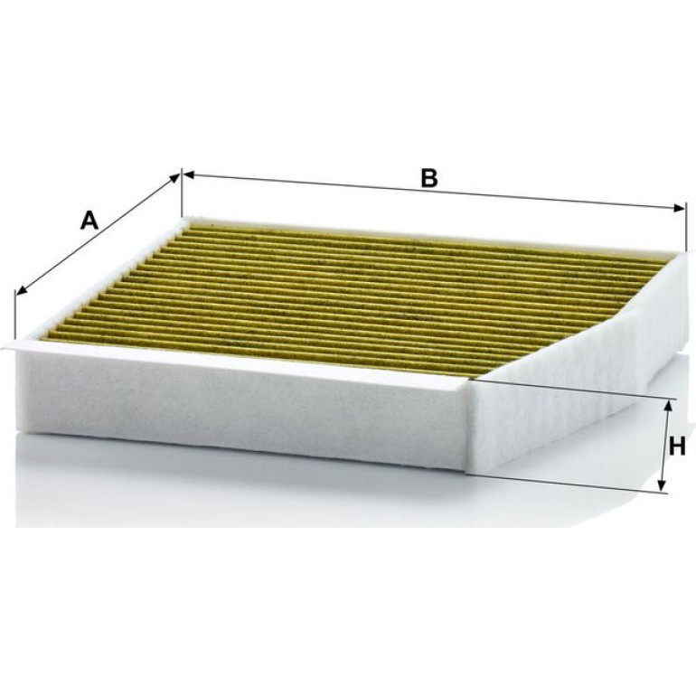 MANN-FILTER FP 26 007 Innenraumfilter FreciousPlus Aktivkohlefilter mit Polyphenol, antibakteriell, Feinstaubfilter (PM 2.5) MANN-FILTER FP 26 007 Innenraumfilter FreciousPlus Aktivkohlefilter mit Polyphenol, antibakteriell, Feinstaubfilter (PM 2.5)