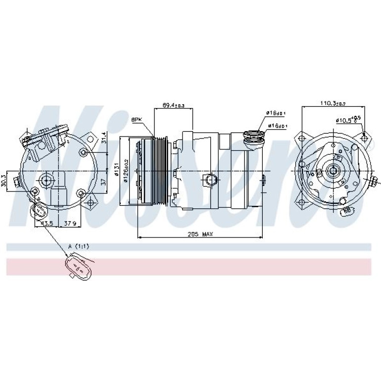 Kompressor, Klimaanlage 89062