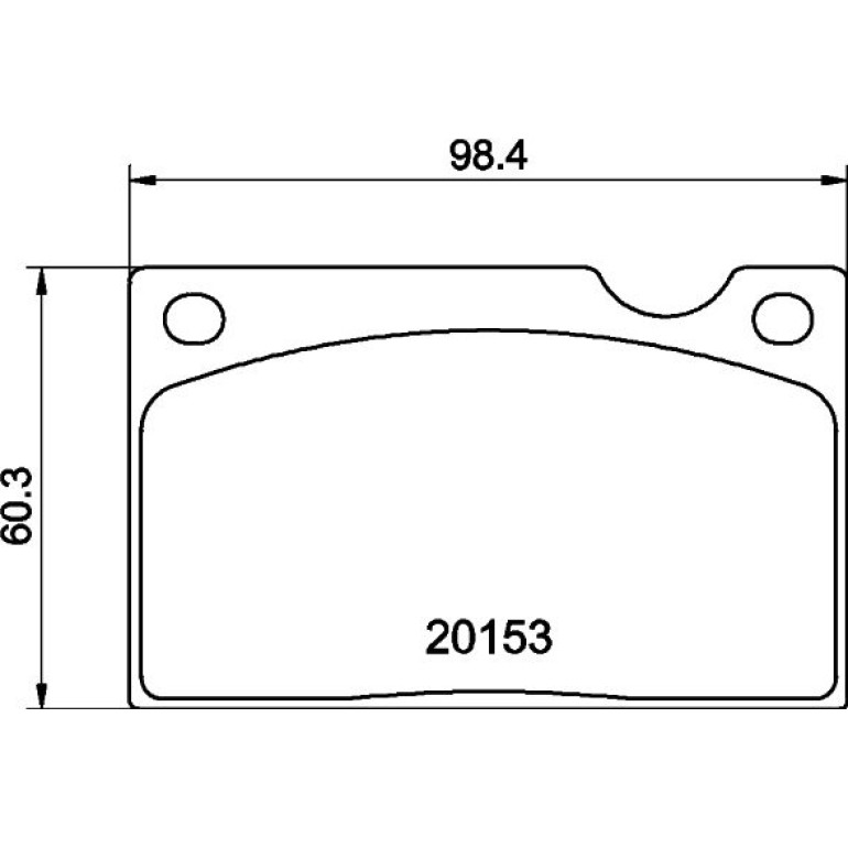 Bremsbelagsatz, Scheibenbremse 8DB 355 018-391 Bremsbelagsatz, Scheibenbremse 8DB 355 018-391