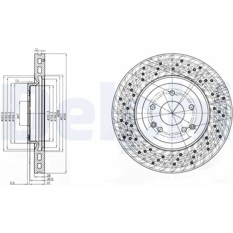 Bremsscheibe BG3985C Bremsscheibe BG3985C