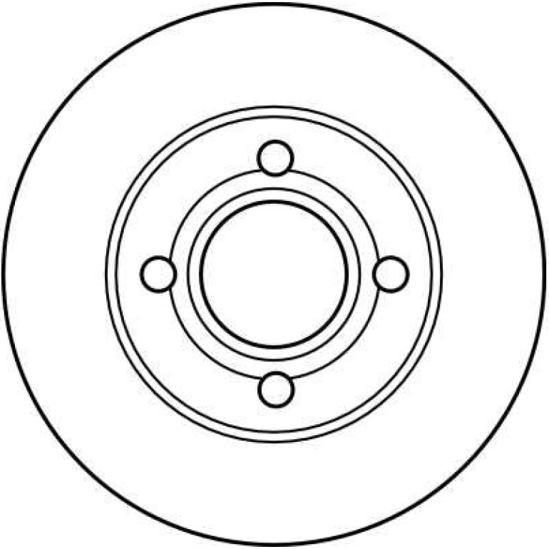 Bremsscheibe DF2598 Bremsscheibe DF2598